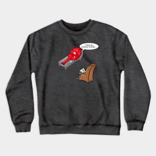 Deflated self-image Crewneck Sweatshirt